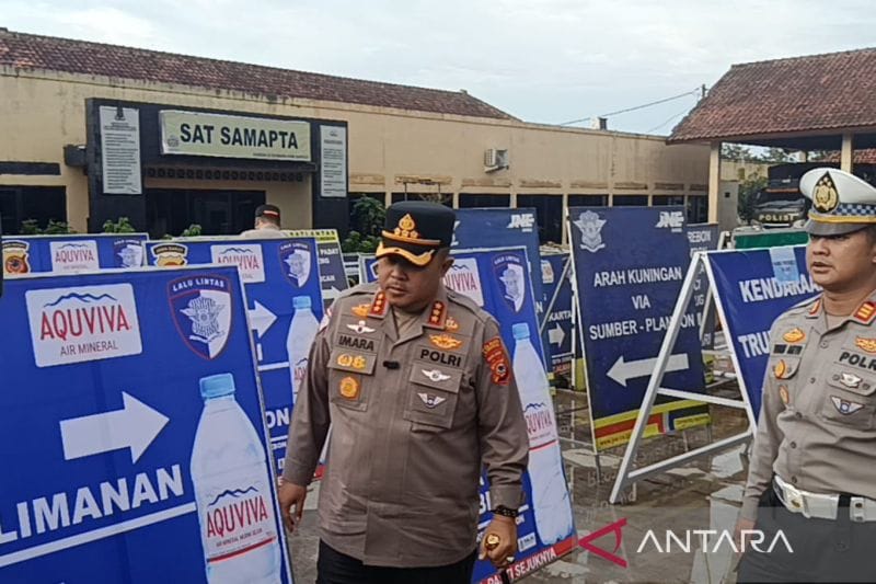 16 Pos Pengamanan Polresta Cirebon untuk Mudik Lebaran 2026