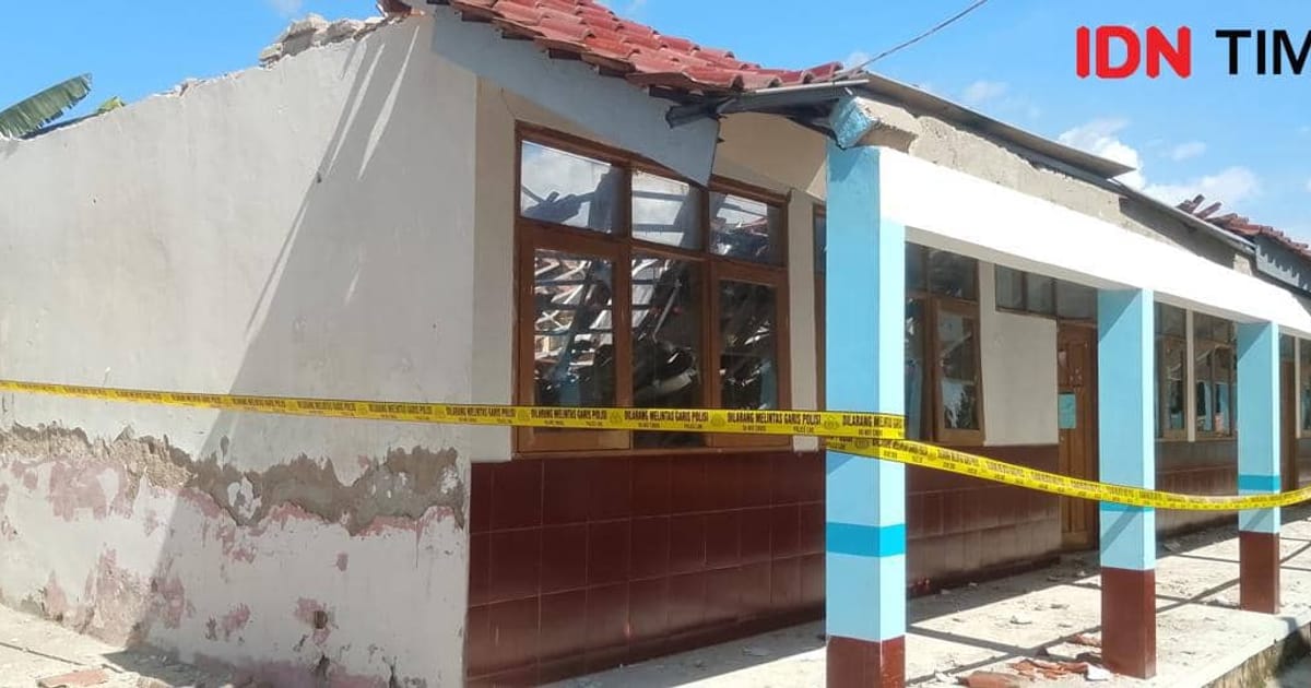 3 Ruang Kelas SDN di Majalengka Ambruk Lagi, Akibat Hujan Kencang