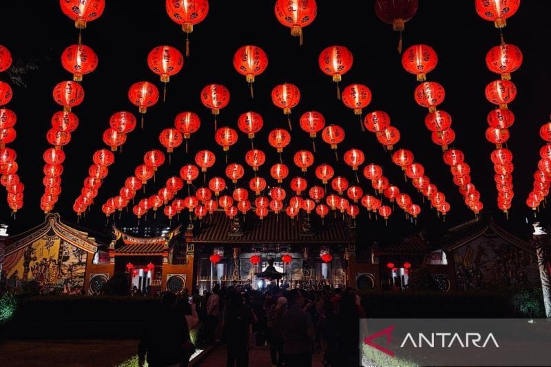 319 Polisi Amankan 17 Vihara Imlek 2026 di Bandung, Fokus 5 Lokasi
