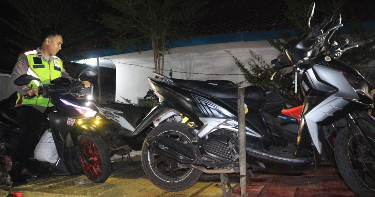4.026 Knalpot Bising Disita Sebulan, Cianjur Gencarkan Razia Harian