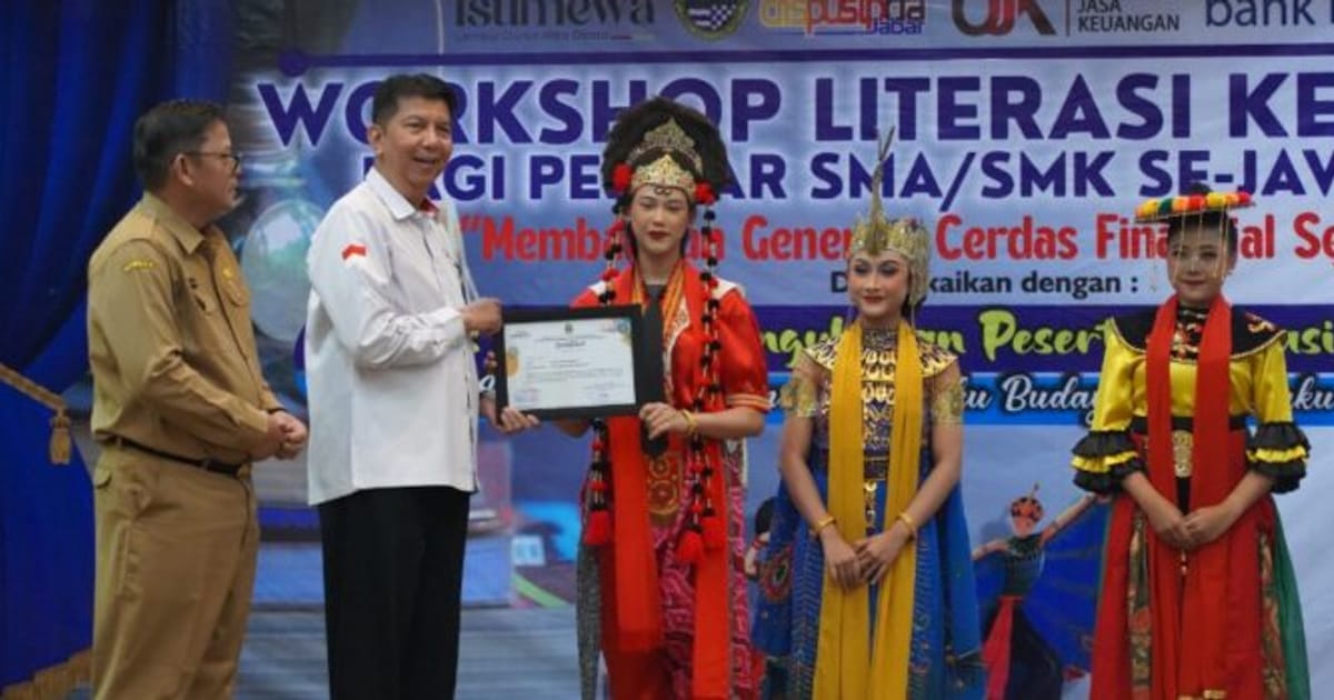 500 Pelajar Jawa Barat Dilatih Cerdas Keuangan Lewat Workshop OJK, Ini Pesan Kuncinya