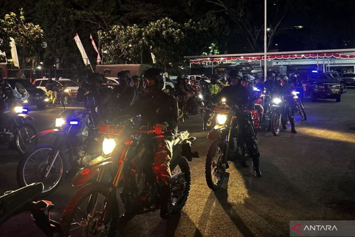 Atasi Kejahatan Jalanan, Polrestabes Bandung Turunkan 300 Personel Patroli Malam