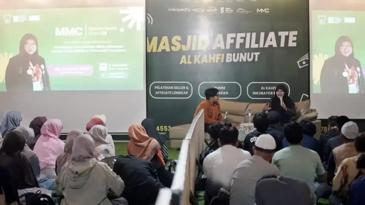 Bagikan Inspirasi Bisnis Digital: FDC di MMC Masjid Al Kahfi Bunut