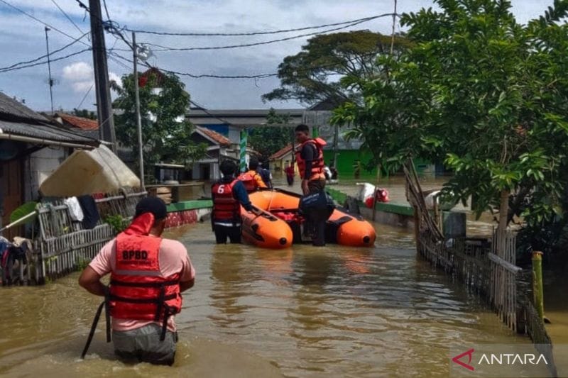 Banjir Bekasi hari ini dikepung banjir