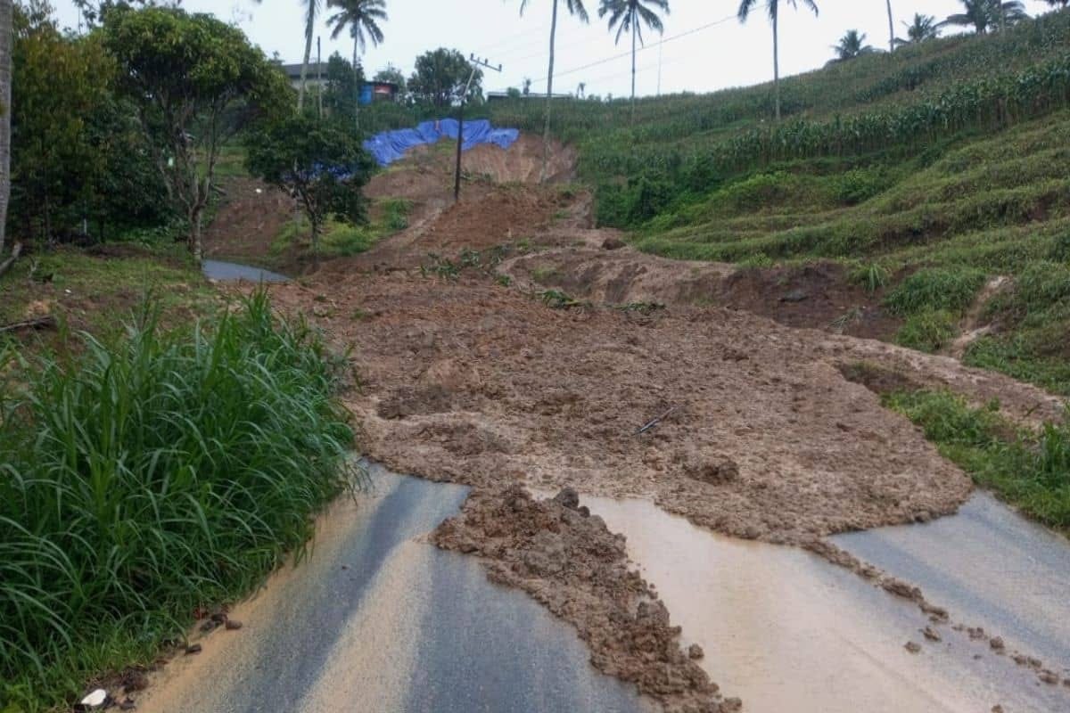 Banjir dan Longsor Terjang Trenggalek, Jalur Bandung-Prigi Terputus