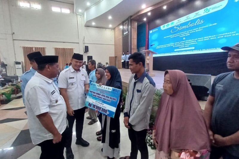 Baznas Majalengka distribusikan zakat Rp1,21 miliar ke sektor pendidikan