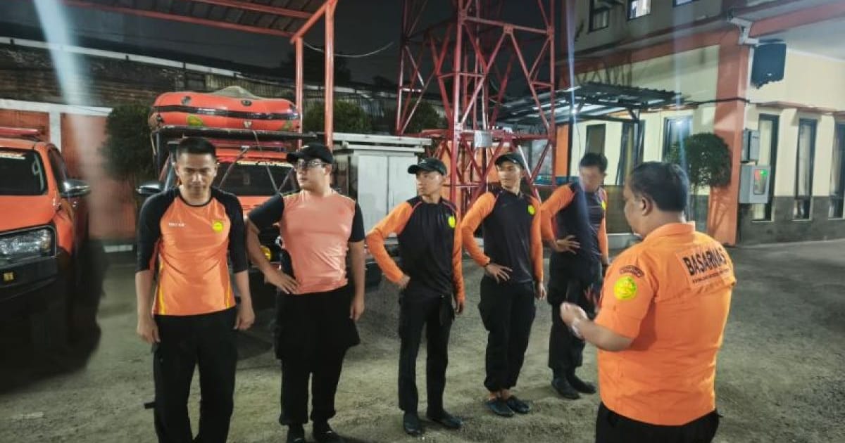 Berpacu dengan Waktu, SAR Gabungan Buru Turis Asal Cimahi di Waduk Saguling