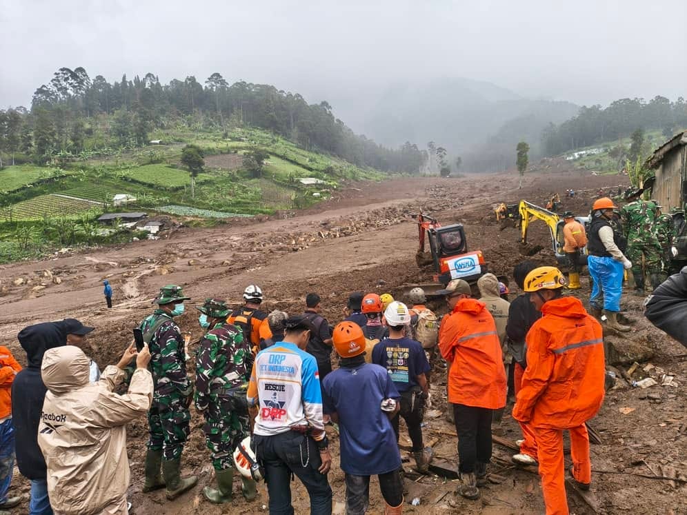 BMKG Jabar Ingatkan Potensi Hujan di Lokasi Longsor Cisarua Bandung Barat