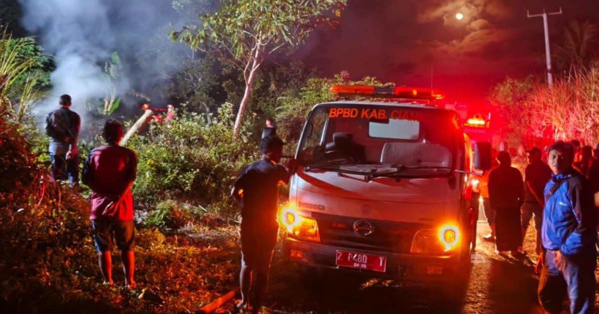BPBD Ciamis Berhasil Padamkan Kebakaran Lahan Handapherang, Begini Metodenya