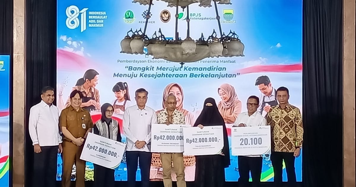 BPJS Ketenagakerjaan Luncurkan Program PEKA di Bandung Bidik 1.426 Penerima Manfaat jadi Produktif