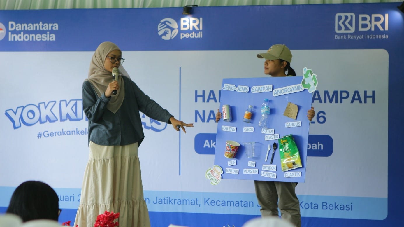 BRI Laksanakan 'BRI Peduli Yok Kita Gas' untuk Sampah di Jawa Barat
