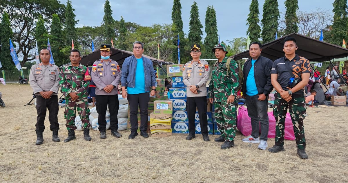 BRI Peduli Salurkan Bantuan ke Flores Setelah Gempa M7,7, Masyarakat di Asrama Bandung Belum Bisa Hubungi Keluarga