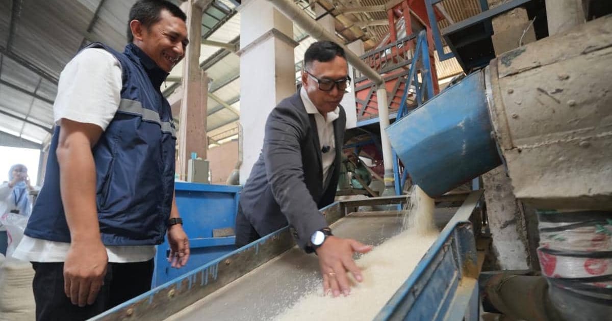 Bulog Minta Penggilingan Padi di Sumedang Jaga Kualitas Cadangan Beras Capai 5,4 Juta Ton