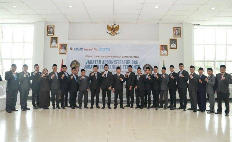 Bupati Jeje Lantik 190 ASN Bandung Barat, 5 Dinas Open Bidding