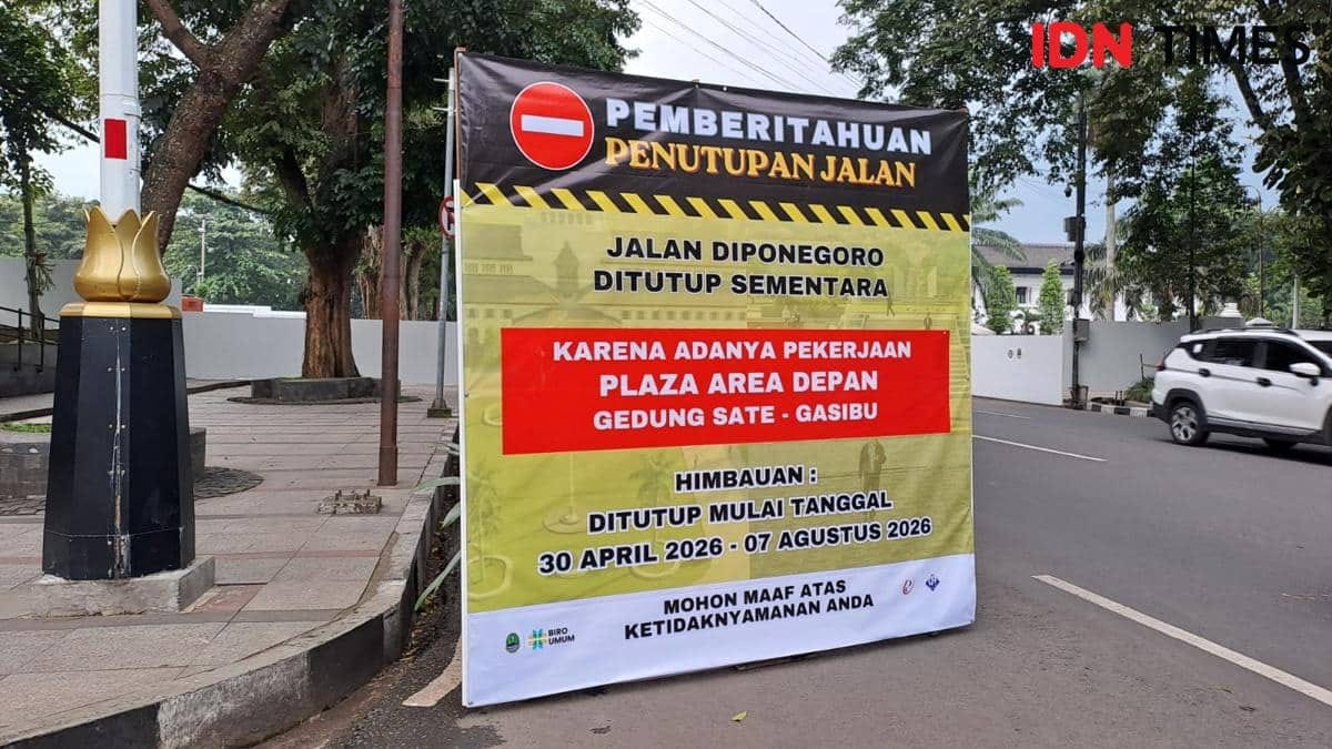 Dedi Mulyadi: Plang Penutupan Jalan Diponegoro Bandung Tidak Sah