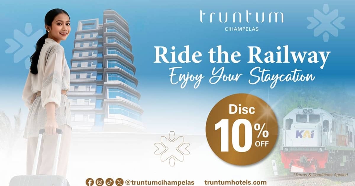 Diskon Hingga 10%: Promo Truntum Cihampelas untuk Penumpang KAI di Bandung