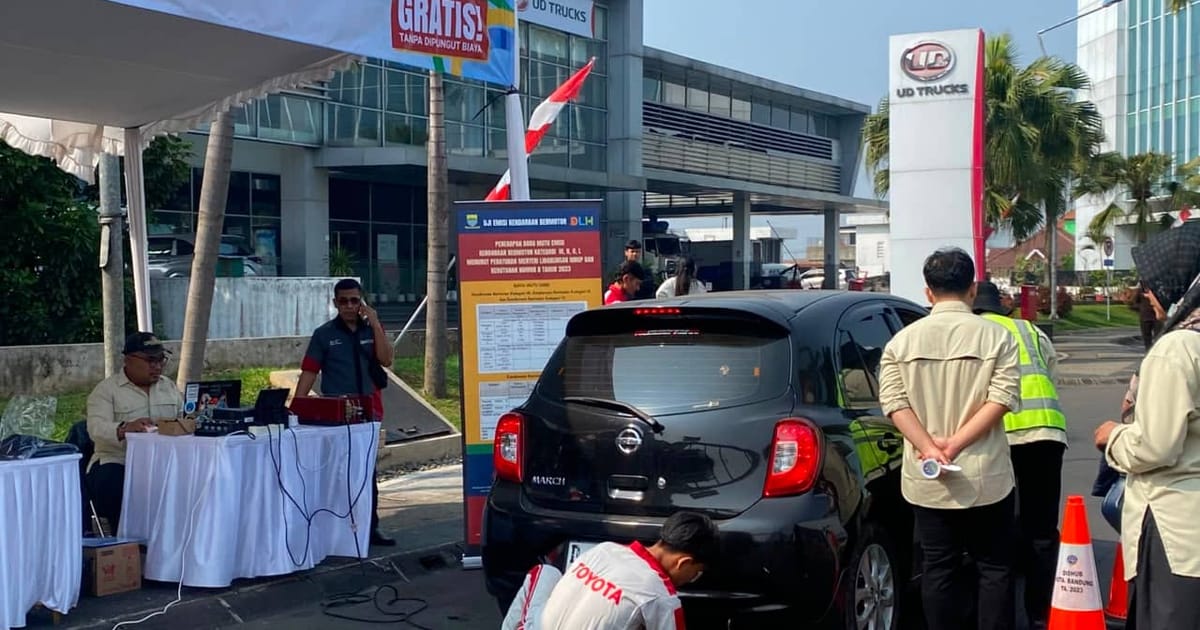 DLH Kota Bandung Buka Uji Emisi Gratis di Tiga Lokasi, Warga Bisa Ikutan