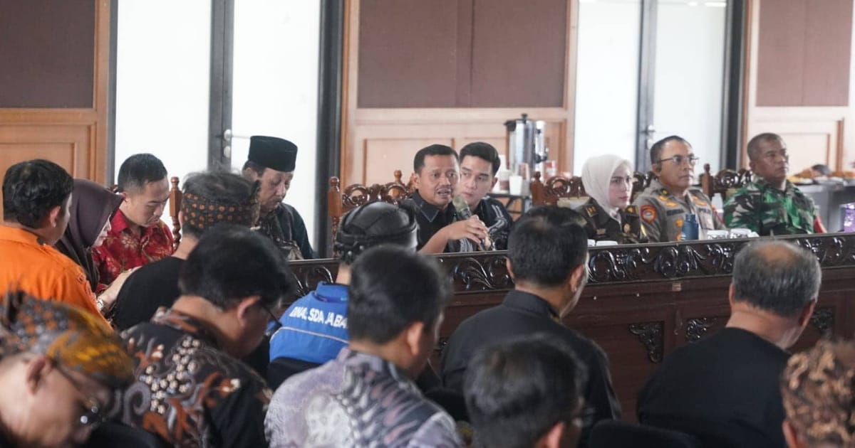 Donny Ahmad Munir Tunjuk Seluruh Camat di Sumedang Koordinasikan Penanganan Kekeringan