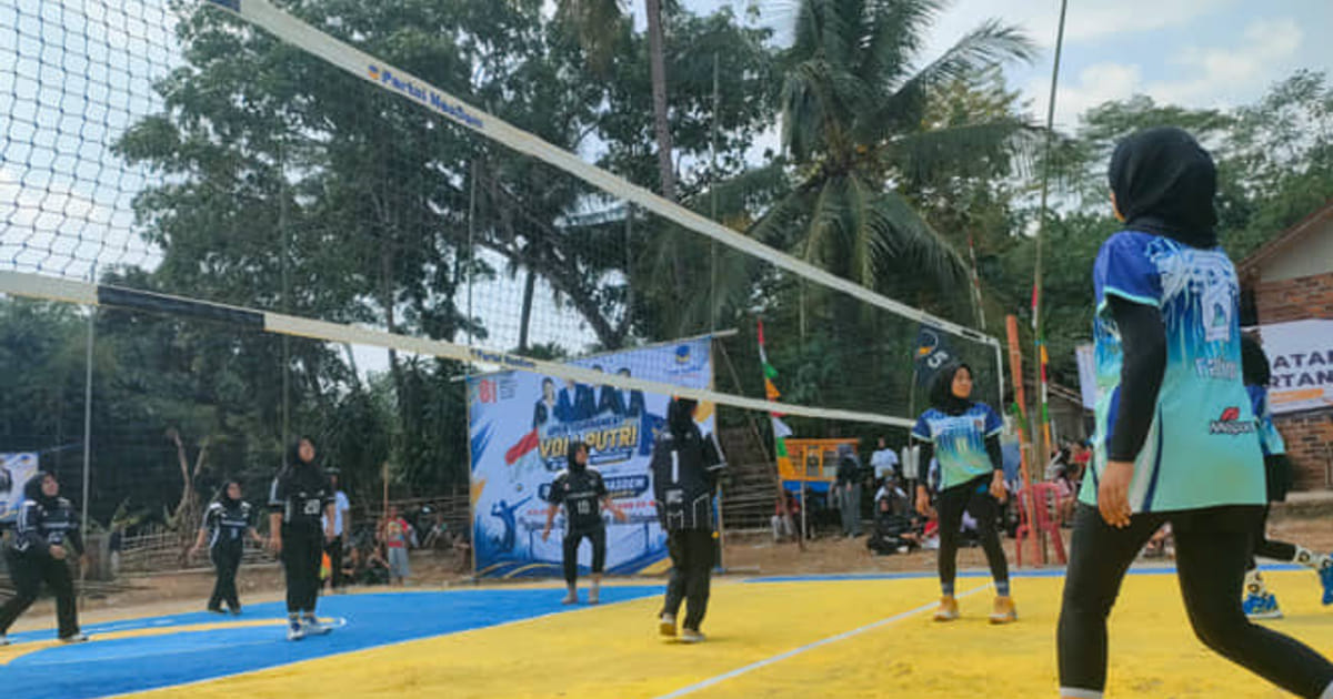 DPD NasDem Purwakarta Adakan Turnamen Voli Putri untuk Ratusan Warga Desa Galumpit