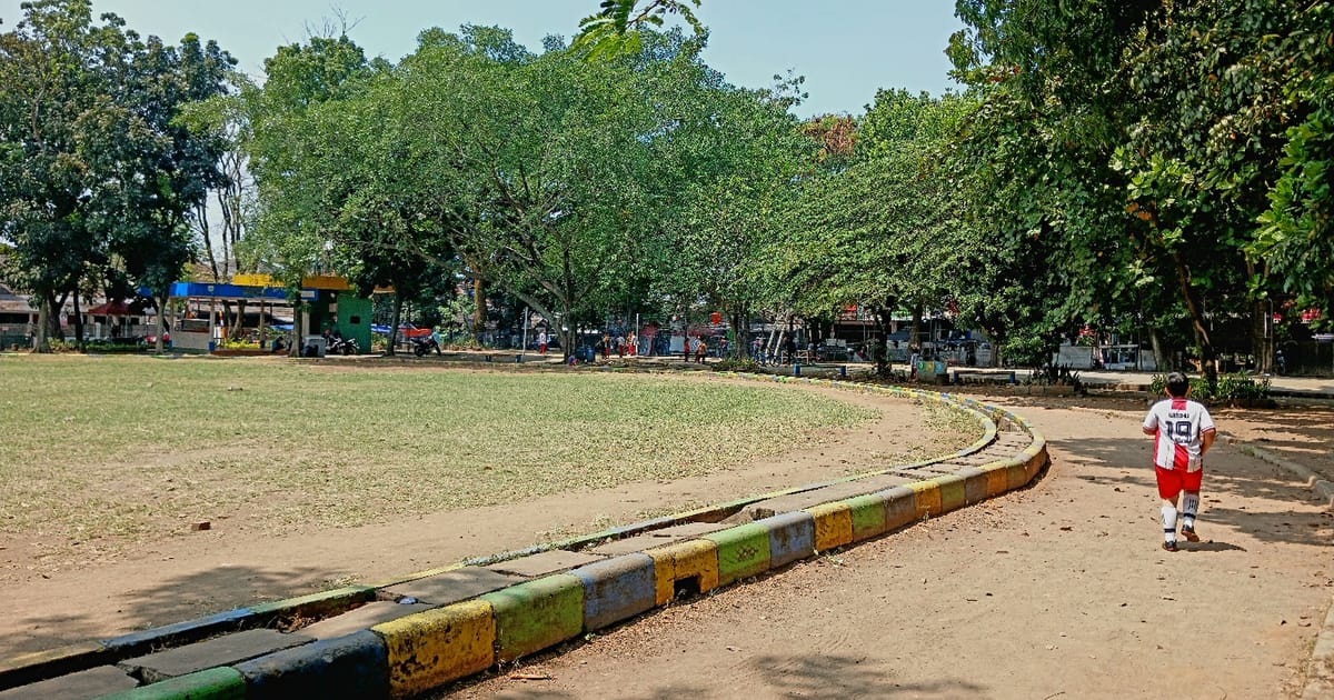 DPKP Bandung Revitalisasi Gasibu Mini Antapani dengan Area Bermain Anak dan Lintasan Jogging