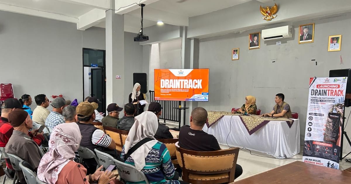 Draintrack: Inovasi Cerdas Ubah Langkah Jadi Data di Pasanggrahan Ujungberung