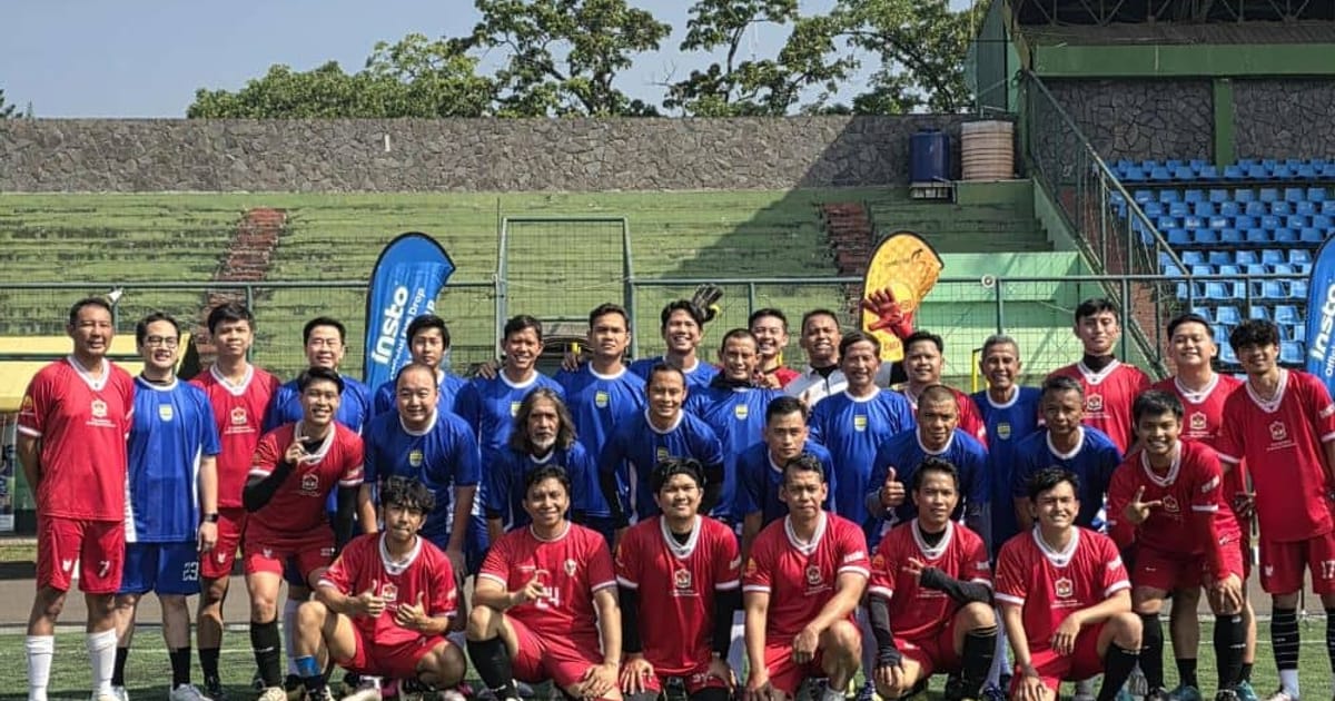 Duel Combiphar vs Persib The Legend, Wujud Nyata Kolaborasi Olahraga dan Kesehatan