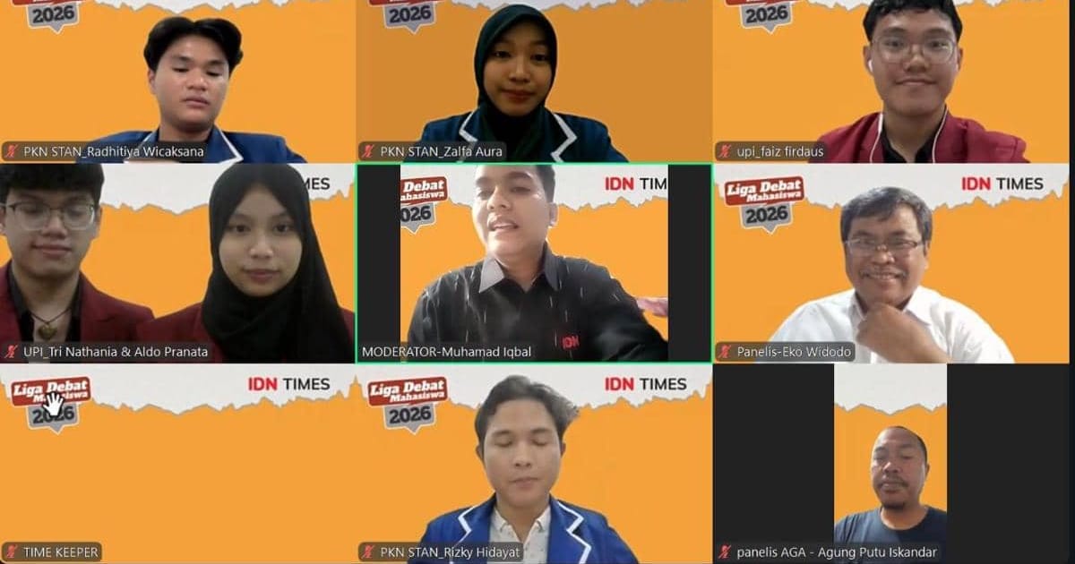 Fakta Kalahkan Opini: PKN STAN Singkirkan UPI dengan Argumen Kuat di Liga Debat 2026