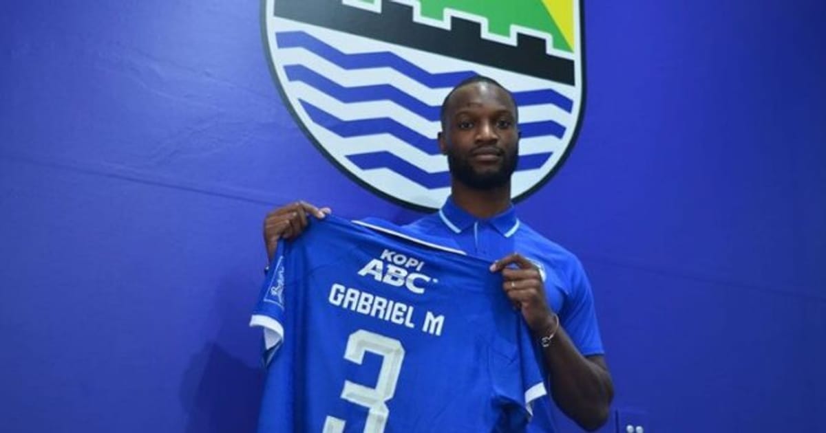Gabriel Mutombo Buka Suara Soal Pilihan Nomor Punggung 3 di Persib Bandung