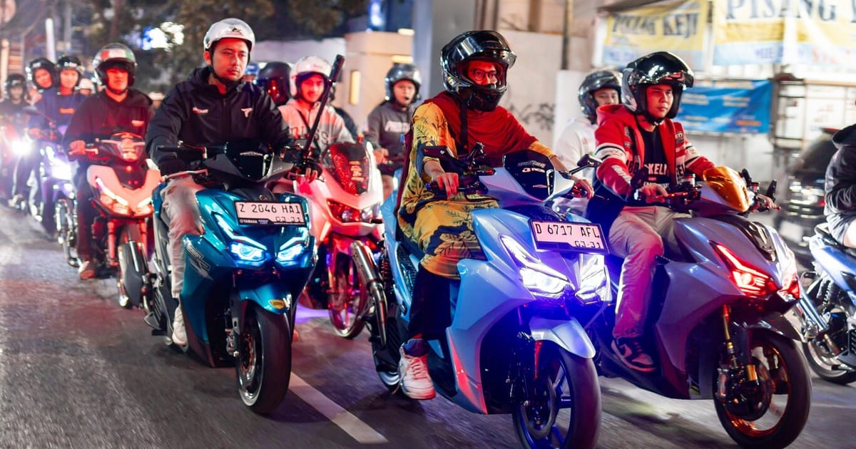 Gathering Team Aerox 2026 Dibuka di Bandung: Awal Perayaan 10 Tahun Yamaha AEROX