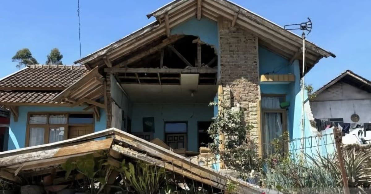 Gempa Bumi Guncang Jawa Barat 195 Kali pada Agustus 2026, Paling Kuat 5,3 Magnitudo di Pangandaran