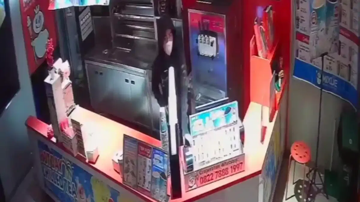 Gerai Es Krim Cimahi Dua Kali Maling, Total Kerugian Rp14 Juta