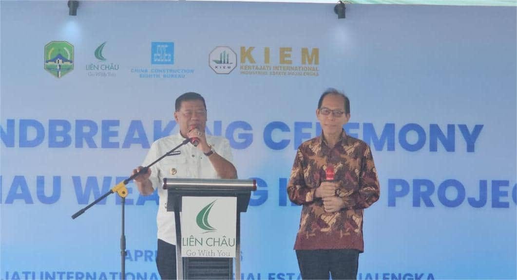 Groundbreaking KIEM: Bupati Majalengka Tawarkan Kemudahan Investasi