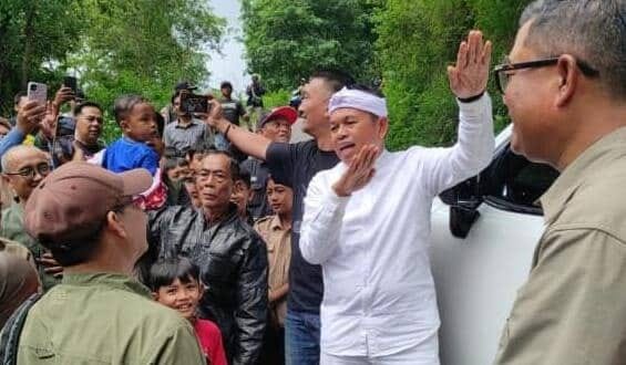 Gubernur Jabar Temukan Penambangan Ilegal di Kaki Gunung Ciremai