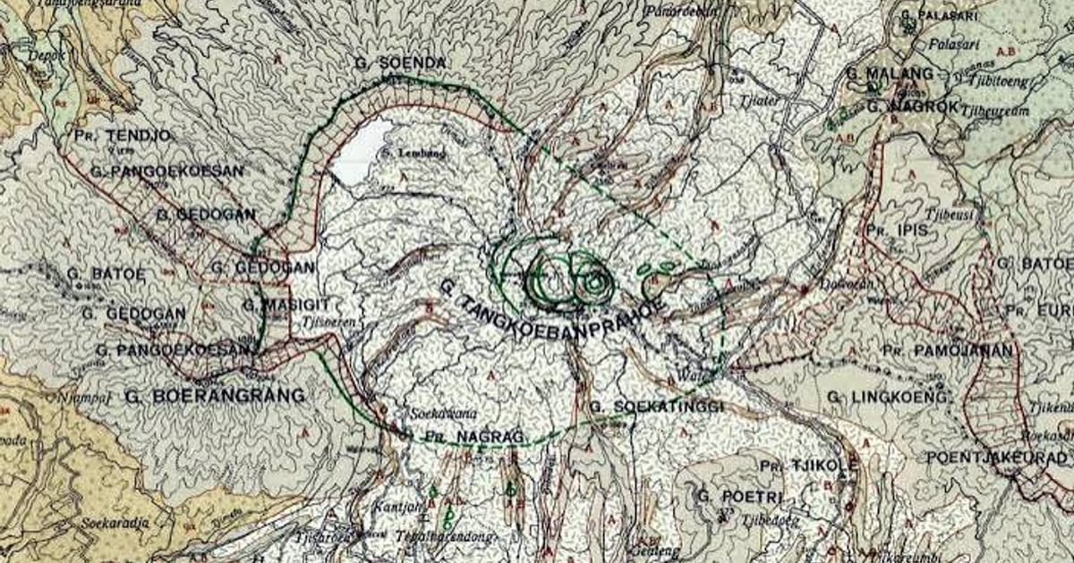 Gunung Sukatinggi: Penanda Kaldera Purba Bandung Utara Berusia 500 Ribu Tahun