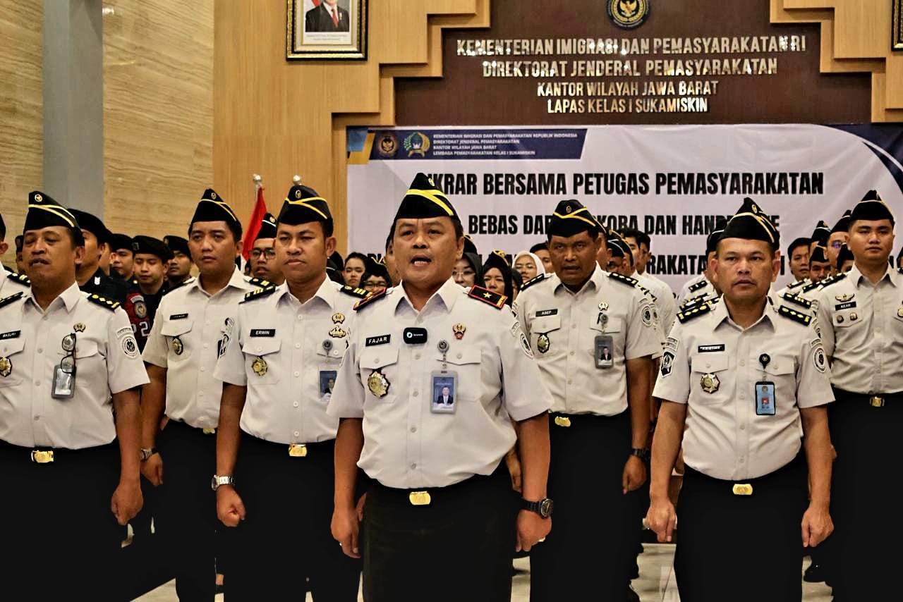 Ikrar Zero Halinar di Lapas Sukamiskin: Sanksi Tegas untuk Pemberantasan Narkoba dan HP Ilegal
