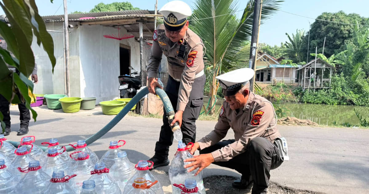 Indramayu Bersiaga Jelang Kemarau 2026, Relawan Siapkan Rute Distribusi Air Bersih ke Desa