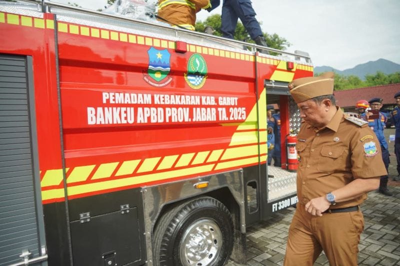 Garut Makin Tangguh! Jabar Siagakan Armada Damkar Baru Rp1,8 Miliar