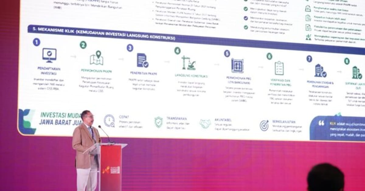 Jawa Barat Pamer 6 Proyek Strategis ke Investor ASEAN, dari Aerospace hingga Energi