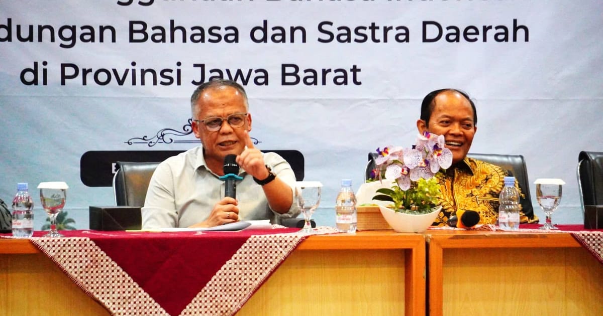 Jawa Barat Perkuat Ekosistem Kebahasaan: Kolaborasi Pusat-Daerah untuk Kedaulatan Bahasa Indonesia