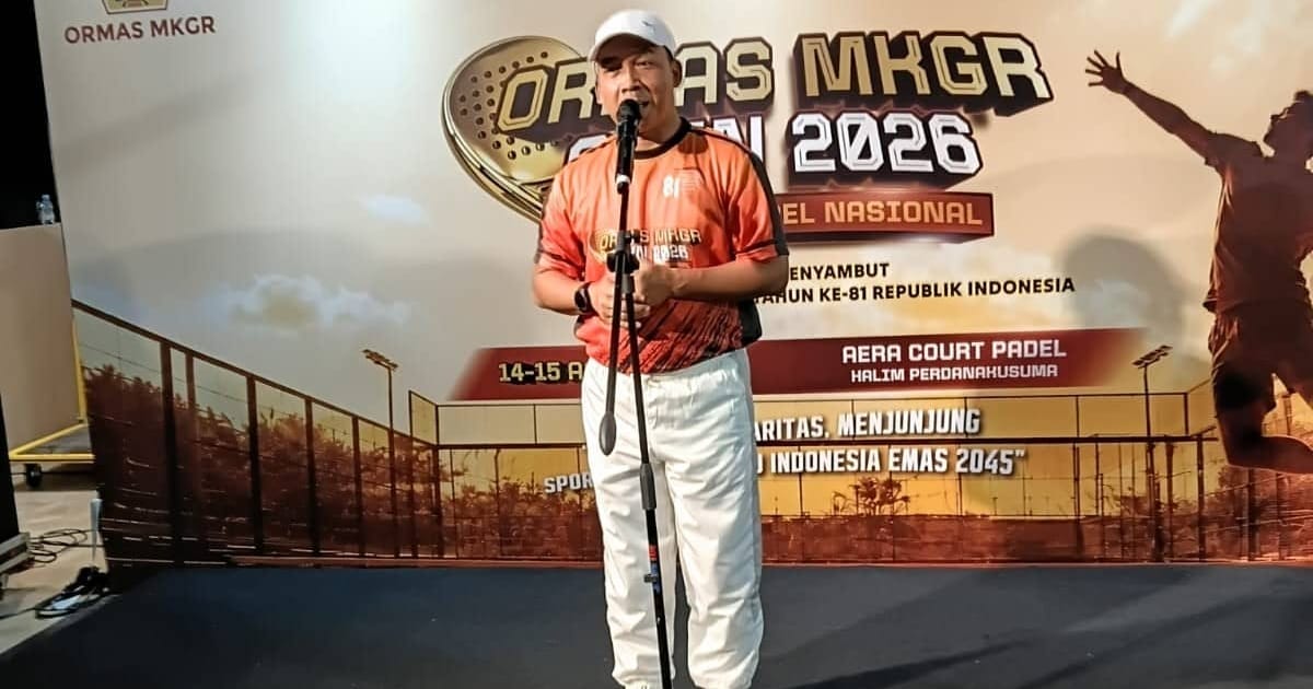 Jawa Barat Sabet Juara Umum Ormas MKGR Open Padel 2026 dan Jadi Tuan Rumah Tahun Depan