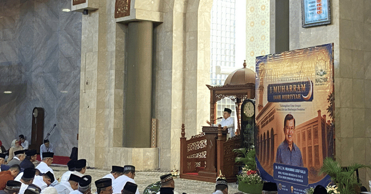 Jusuf Kalla Dorong Masjid Agung Bandung Jadi Sentra Pemberdayaan Ekonomi Umat