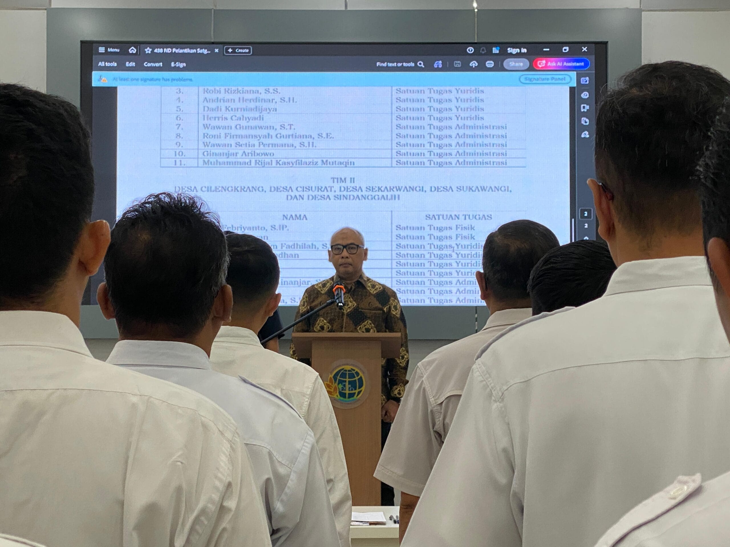 Kantah Sumedang: PTSL 2026 Target 21.000 Bidang Tanah Bersertifikat