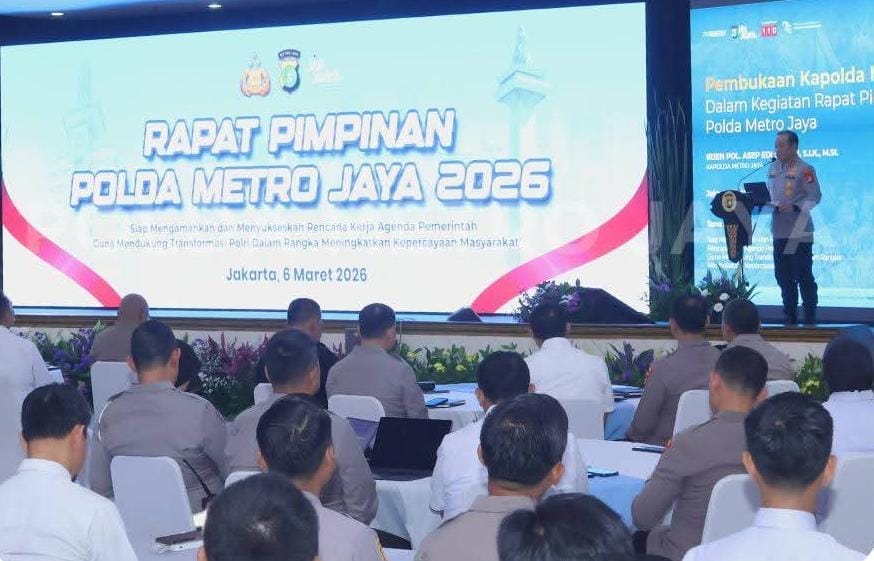 Kapolda Metro Jaya Buka Rapim 2026: Prioritaskan Transformasi Publik
