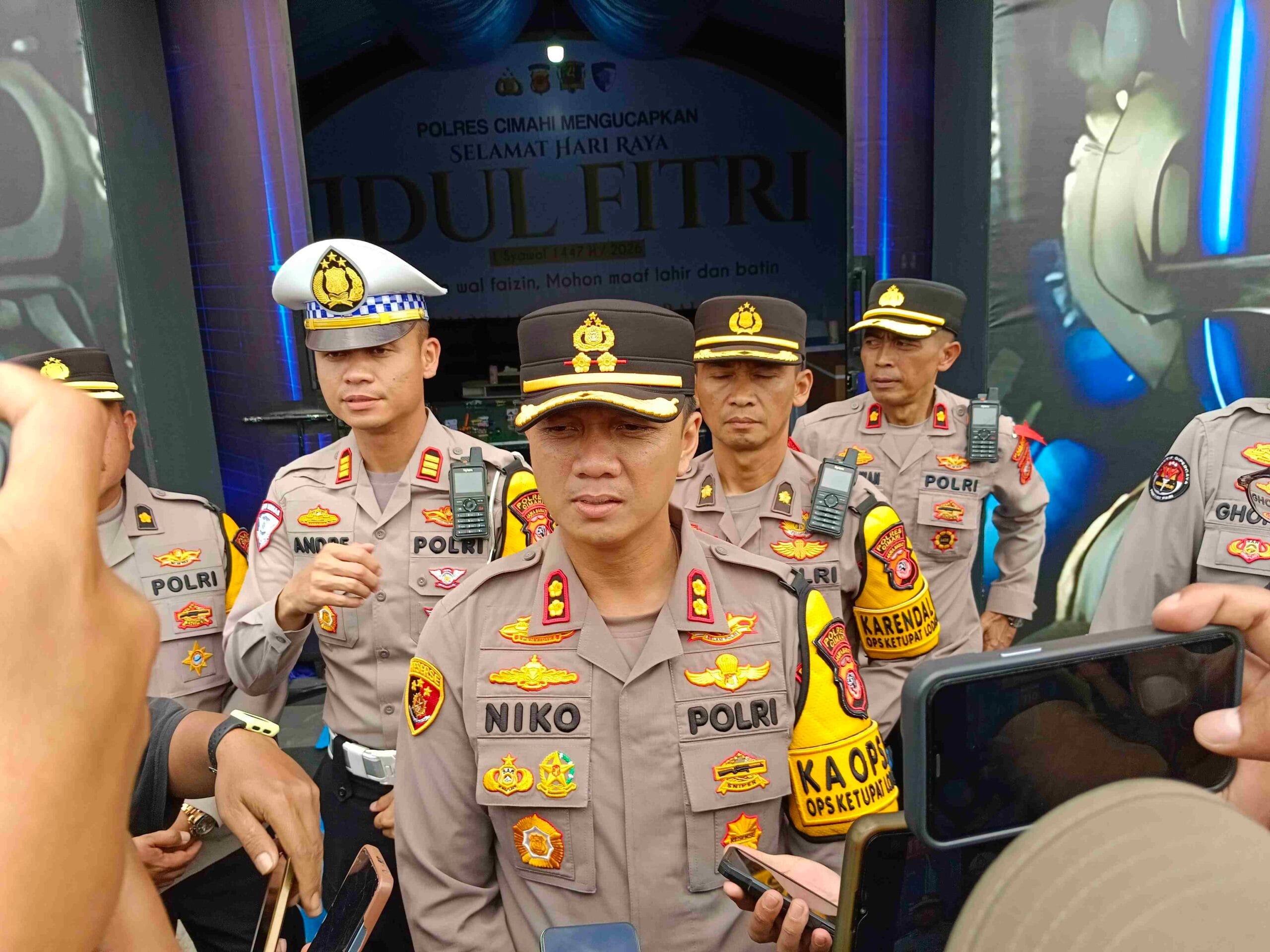 Kapolres Cimahi Siapkan Posko dan Imbau Keselamatan Pemudik 2026