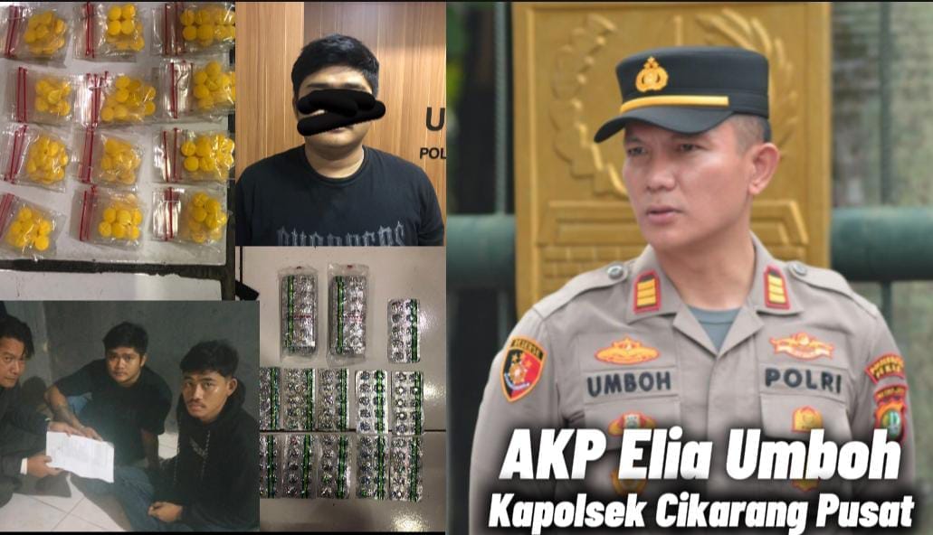 Kapolsek Cikarang Pusat Tegas Berantas Peredaran Obat Keras Ilegal, Lindungi Generasi Bangsa