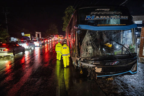 Kecelakaan Bus di Garut, Kemacetan 3 Km di Jalur Mudik Bandung-Tasikmalaya