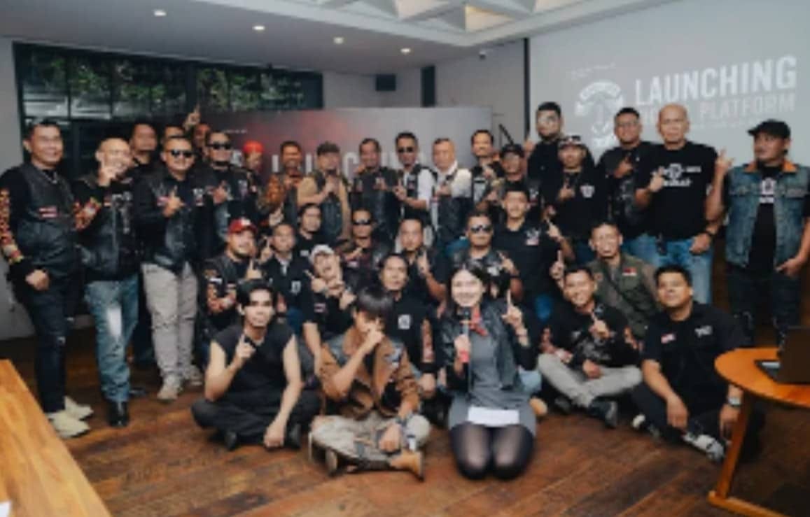 Komunitas Motor Gede BLF Resmikan Badan Hukum dan Platform Digital di Bandung
