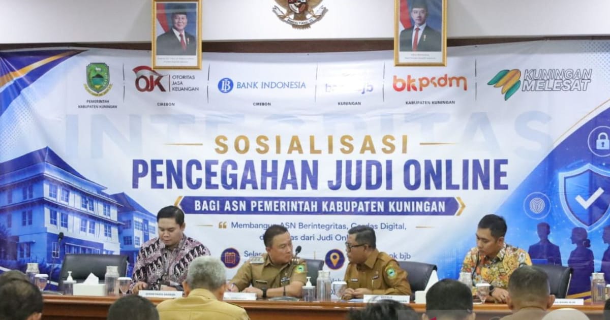Kuningan Perintahkan Tindak Tegas ASN Terbukti Main Judi Online