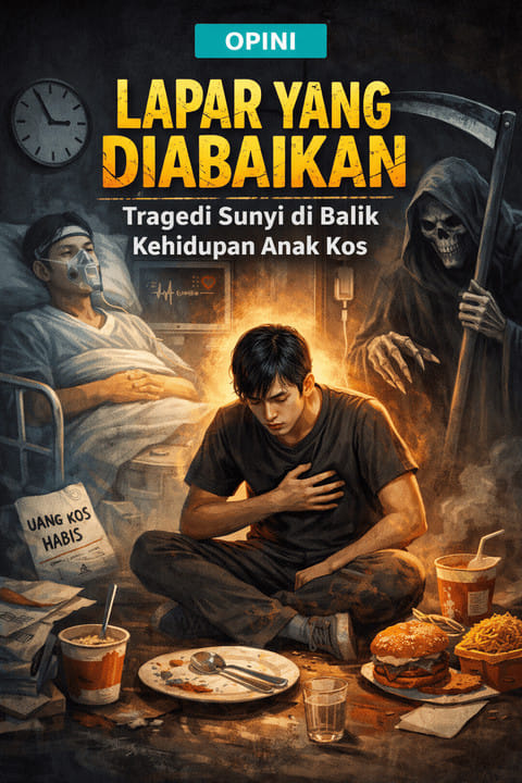 Lapar yang Diabaikan: Tragedi dan Risiko Kesehatan Anak Kos Muda