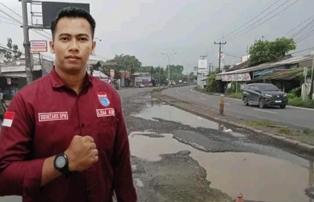 LSM ABRI Dorong Percepatan Perbaikan Jalan Rusak di Ruas Cikampek–Jatisari